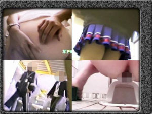 レトロ動画 イベント会場トイレ潜入盗撮